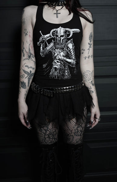 トップス butcher products  TANK TOP Butcher Ribbed Tank Top - Vera's Eyecandy