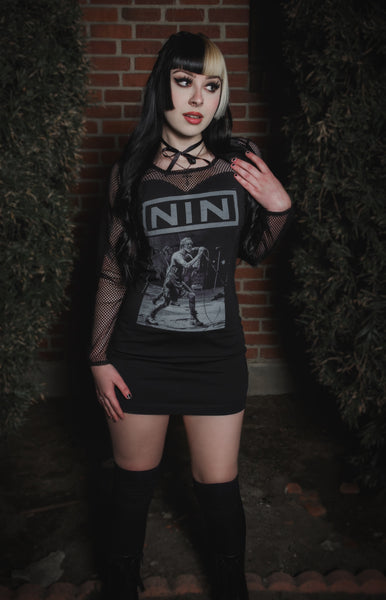 NIN Fishnet Dress - Vera's Eyecandy NIN Fishnet Dress - Vera's Eyecandy