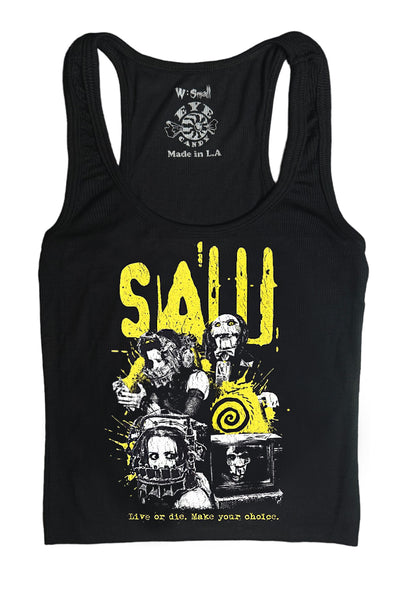 Saw Ribbed Tank Top - Vera's Eyecandy