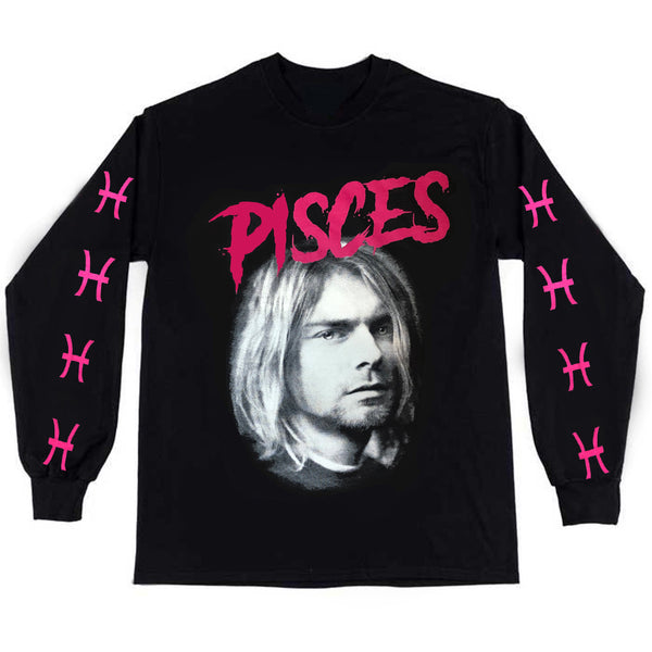 Kurt cobain pink shirt sales