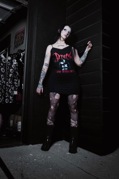 Dracula (Love never dies) Lace Strap Dress