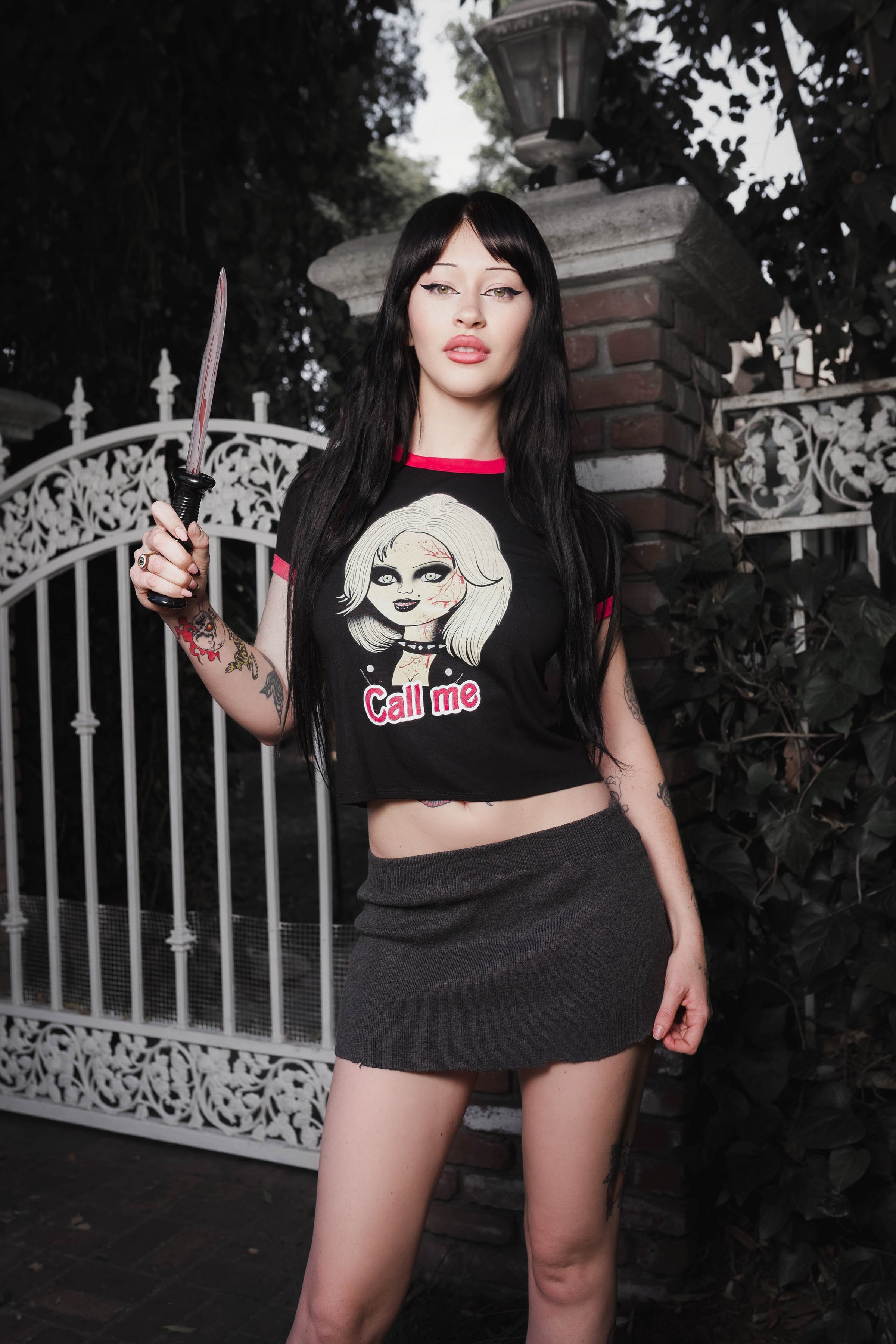 Tiffany (Call me) Ringer Tee