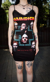 Rammstein Lace Strap Dress
