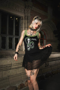 Peter Steele Lace Ribbed Tank (Frames)