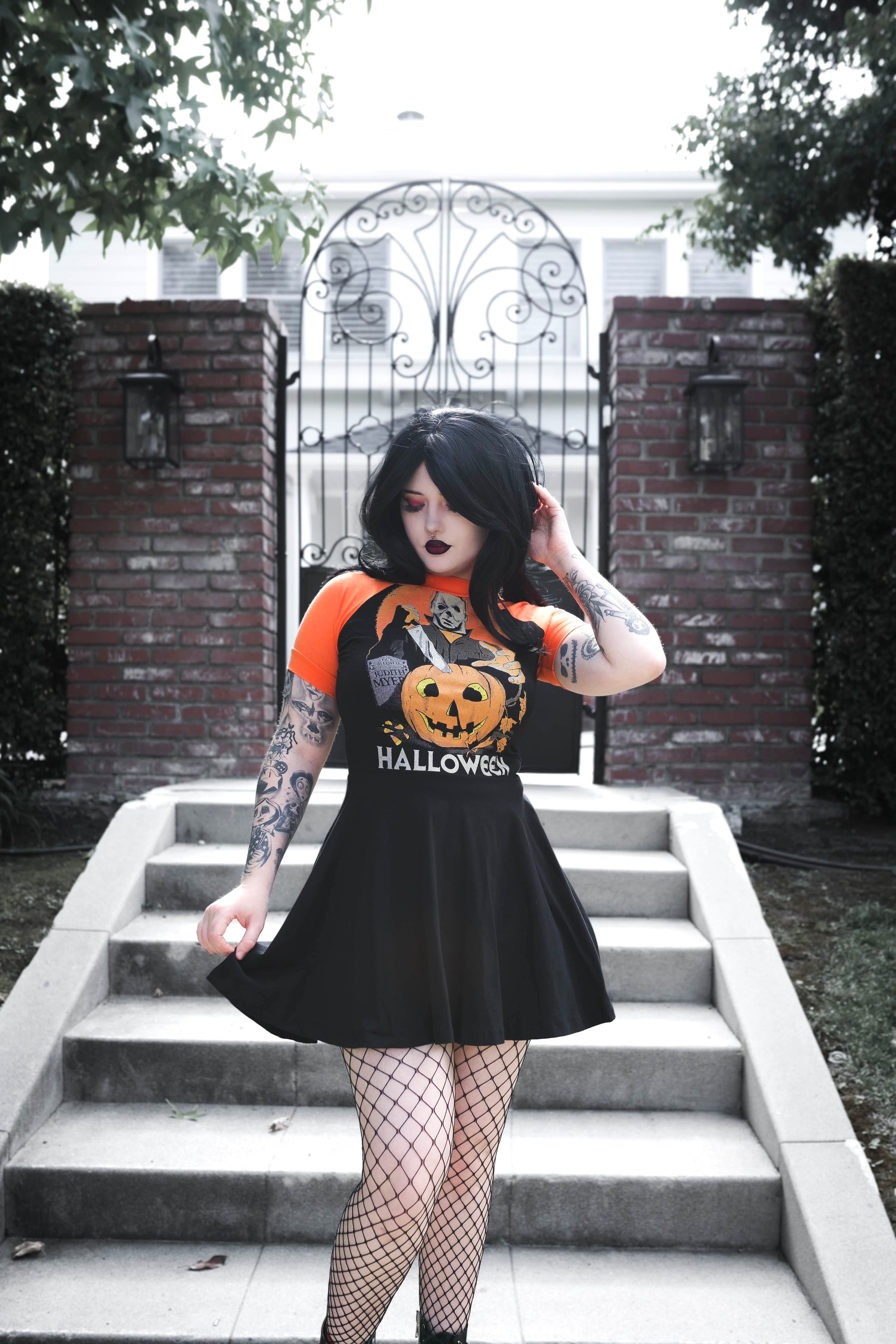 Halloween Baby Doll Dress