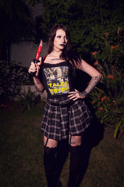 Tales from the Crypt Lace Tank (Limited edition)