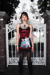 Death Red Lace Strap Dress (Spiritual healing)