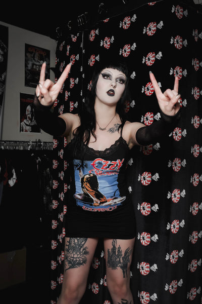 Ozzy (Blizzard of Ozz) Lace Strap Dress