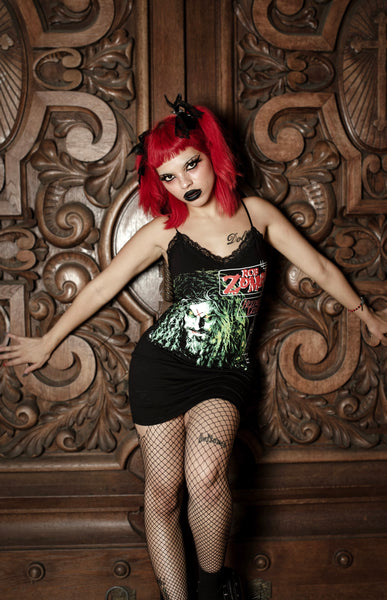 Rob Zombie Lace Strap Dress