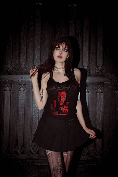 Legend - Princess Lili Ribbed Lace Tank