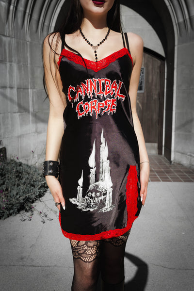 Cannibal Corpse Mini Slip Dress
