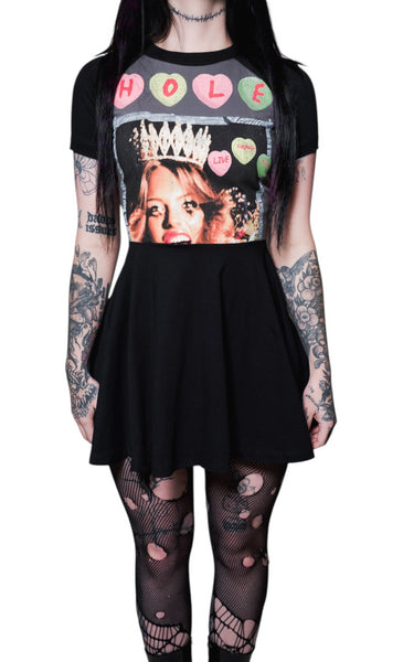 Hole Baby Doll Dress