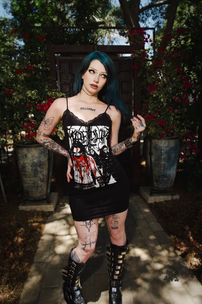Marduk Lace Strap Dress