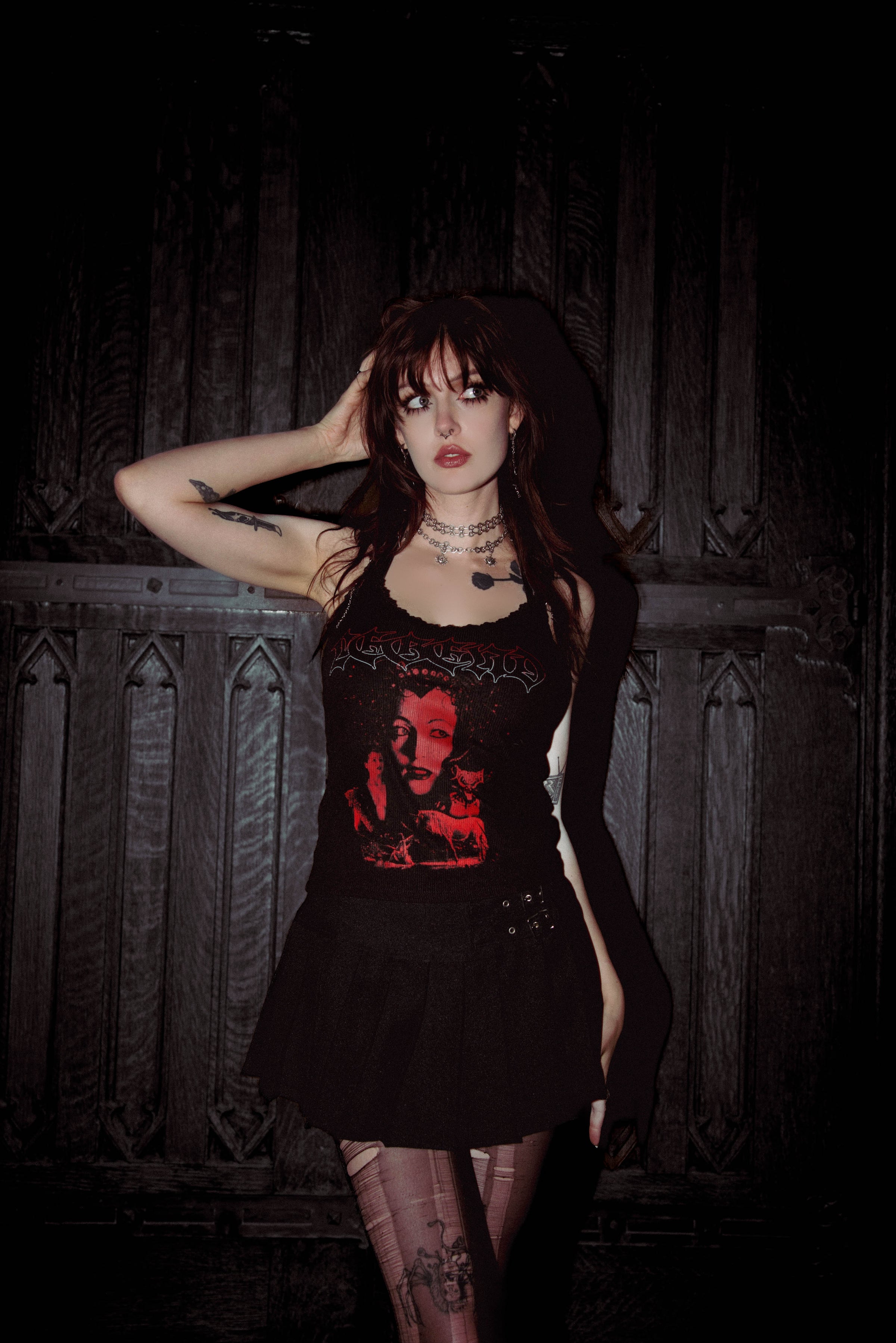 Legend - Princess Lili Ribbed Lace Tank