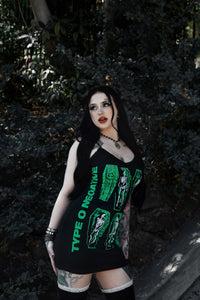 Type O' Negative Lace Strap Dress