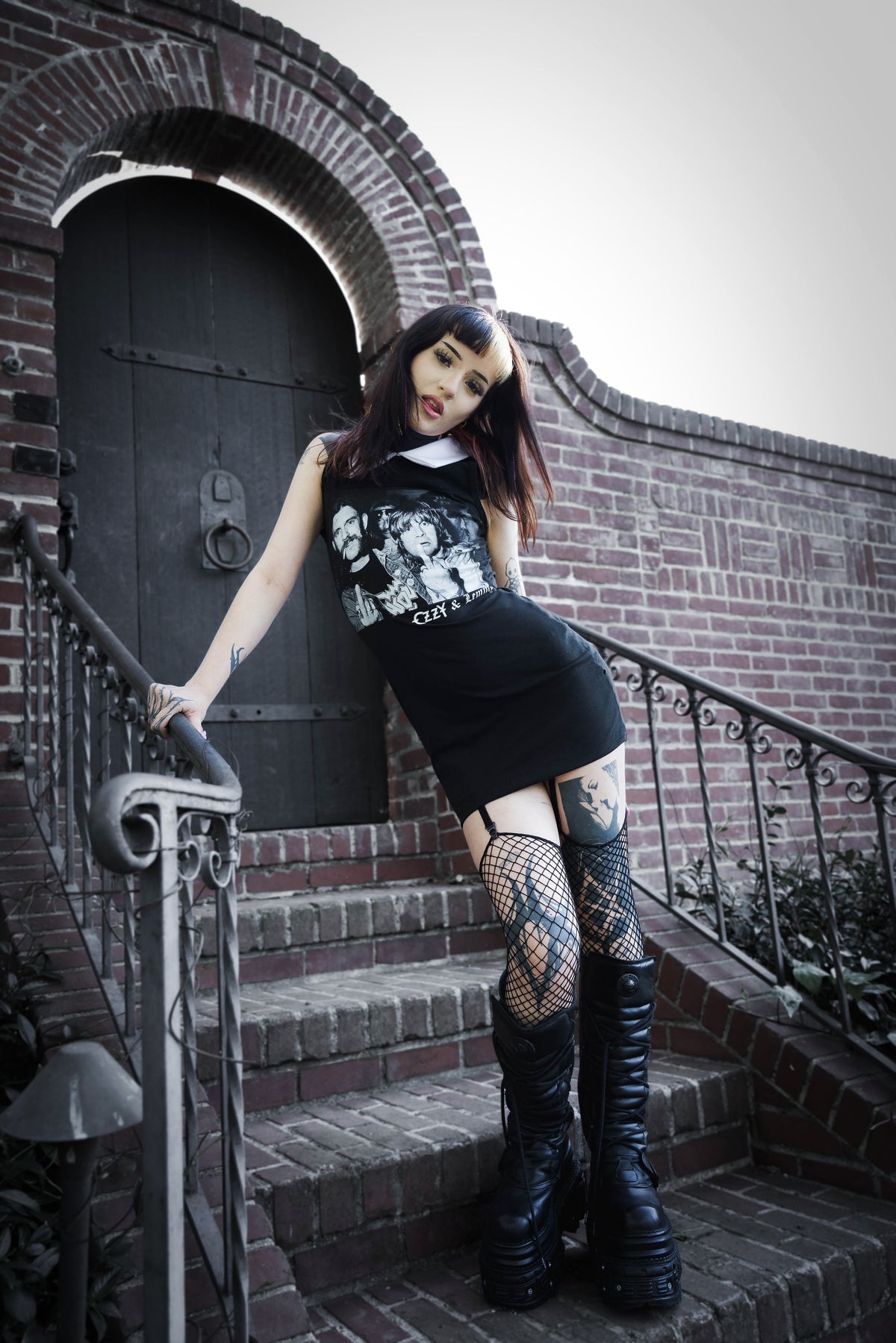 Ozzy and Lemmy Collar Dress