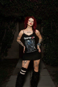 Friday The 13th Lace Strap Dress