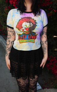 Killer Klowns from Outer Space Tie-Dye Ringer Tee