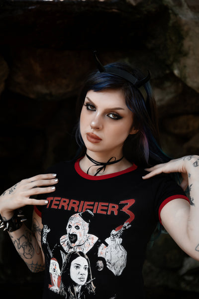 Terrifier 3 Ringer Tee (Black)