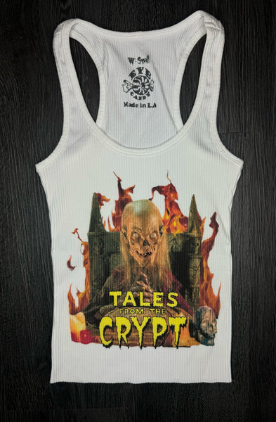 Tales from the Crypt Ribbed Tank Top