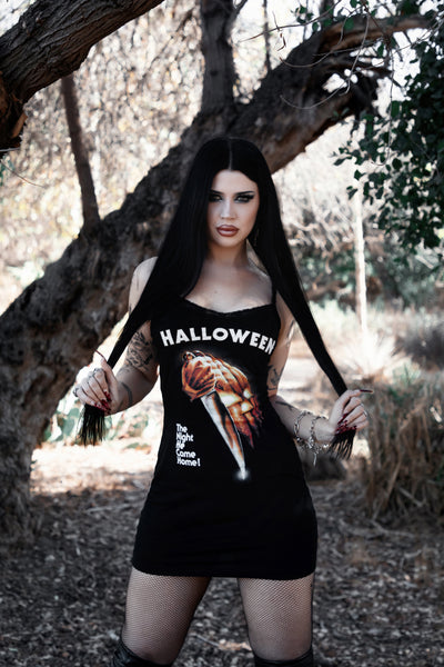 Halloween Lace Strap Dress