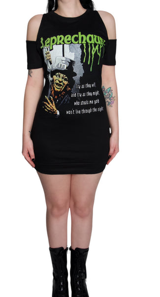 Leprechaun Shoulder-Cut Dress