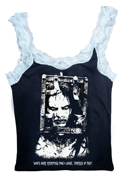 13 Ghosts - The Jackal Lace Ribbed Tank (Limited edition)