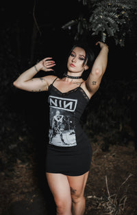 NIN Lace Strap Dress