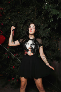 Jennifer's Body Fishnet Baby Doll Dress