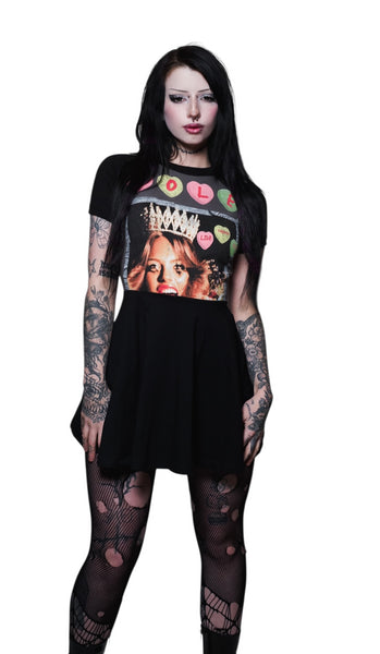 Hole Baby Doll Dress