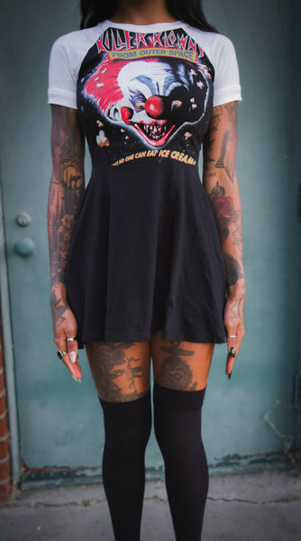 Killer Klowns From Outer Space Baby Doll Dress