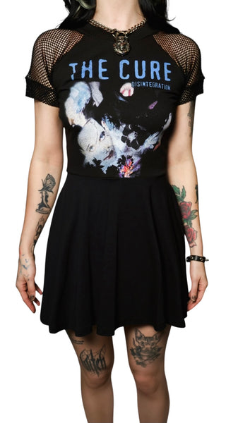 The Cure Fishnet Baby Doll Dress