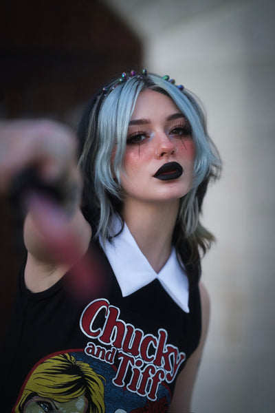 Chucky and Tiffany Collar Dress