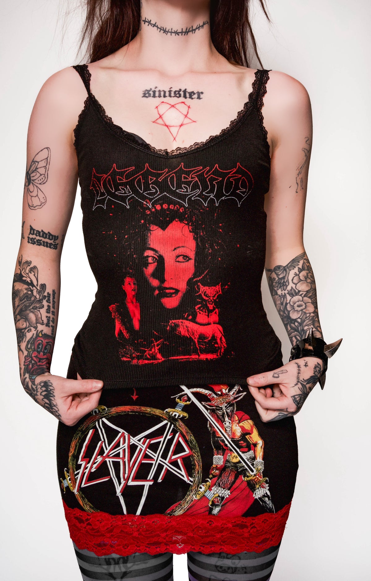 Legend - Princess Lili Ribbed Lace Tank