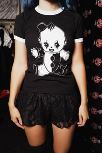 Art The Clown Kewpie Ringer Tee