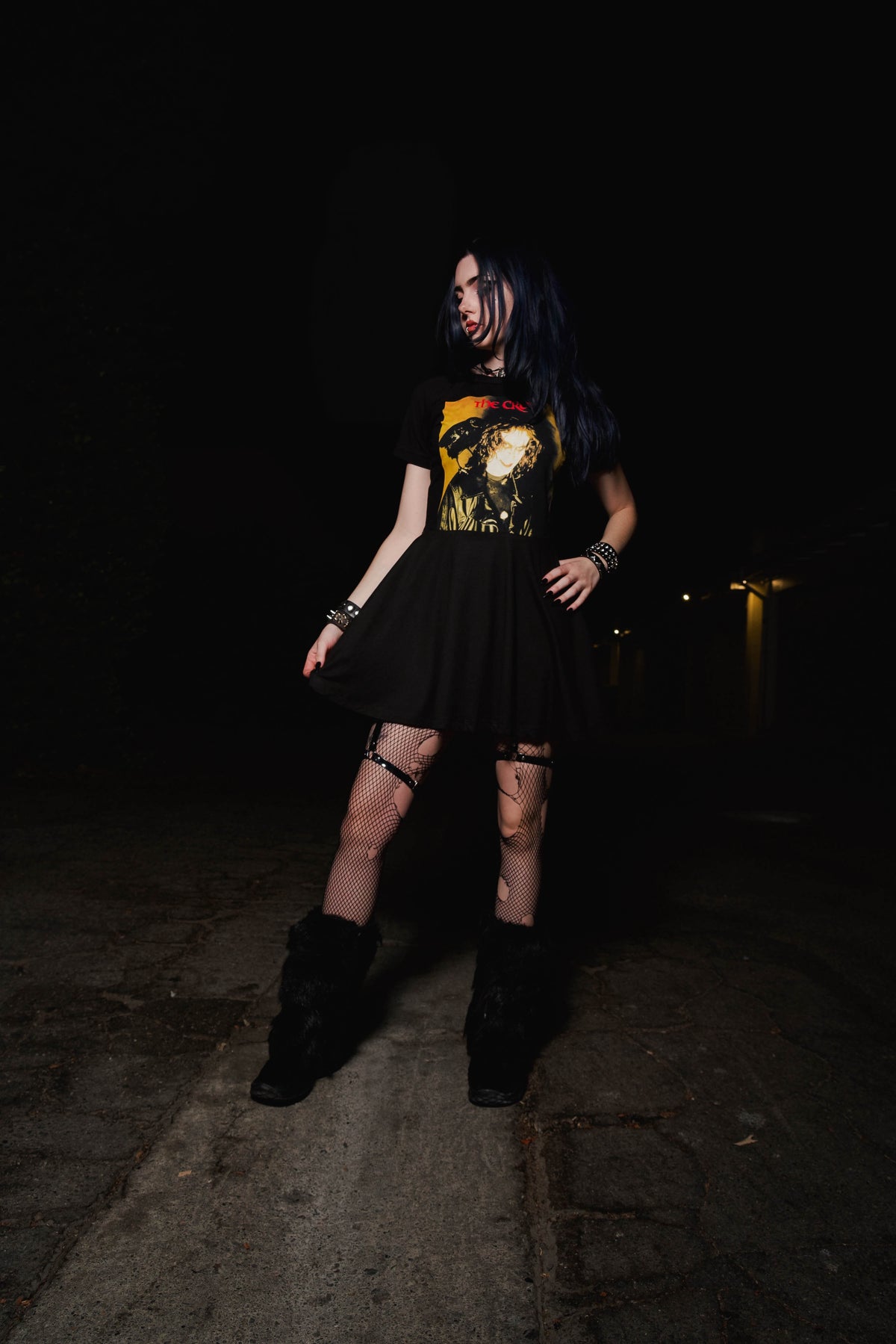 The Crow Baby Doll Dress (Black)