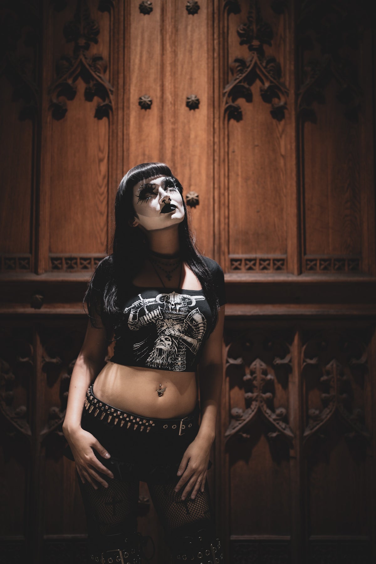 Butcher Scoop Neck Top
