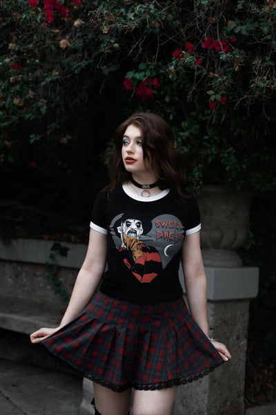 Freddy (Metal) Ringer Tee (Black)