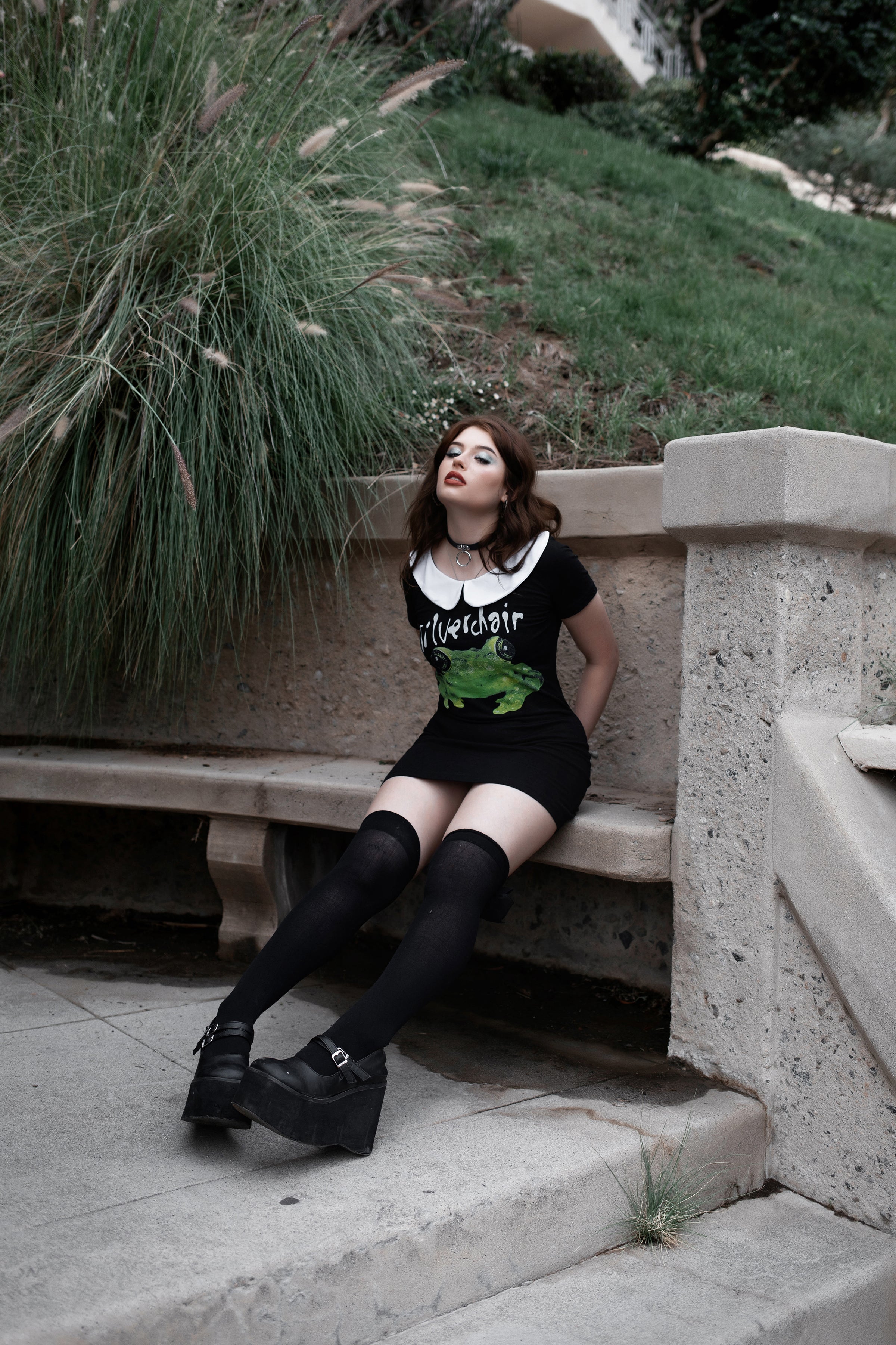 Silverchair Peter Pan Collar Dress