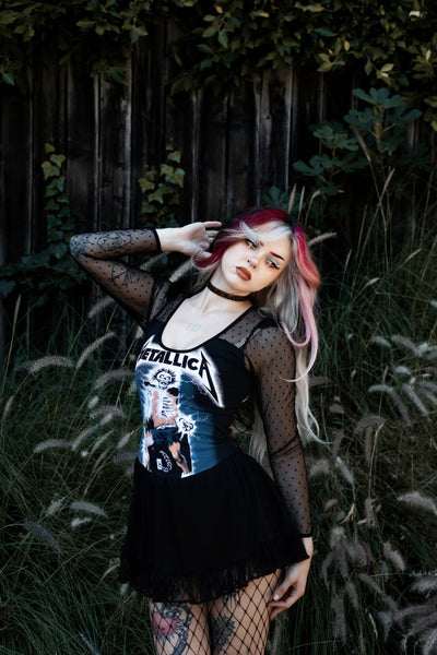 Metallica Ballerina Dress