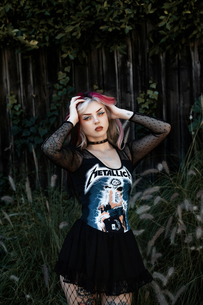 Metallica Ballerina Dress