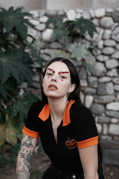 Pumpkin Polo Tee