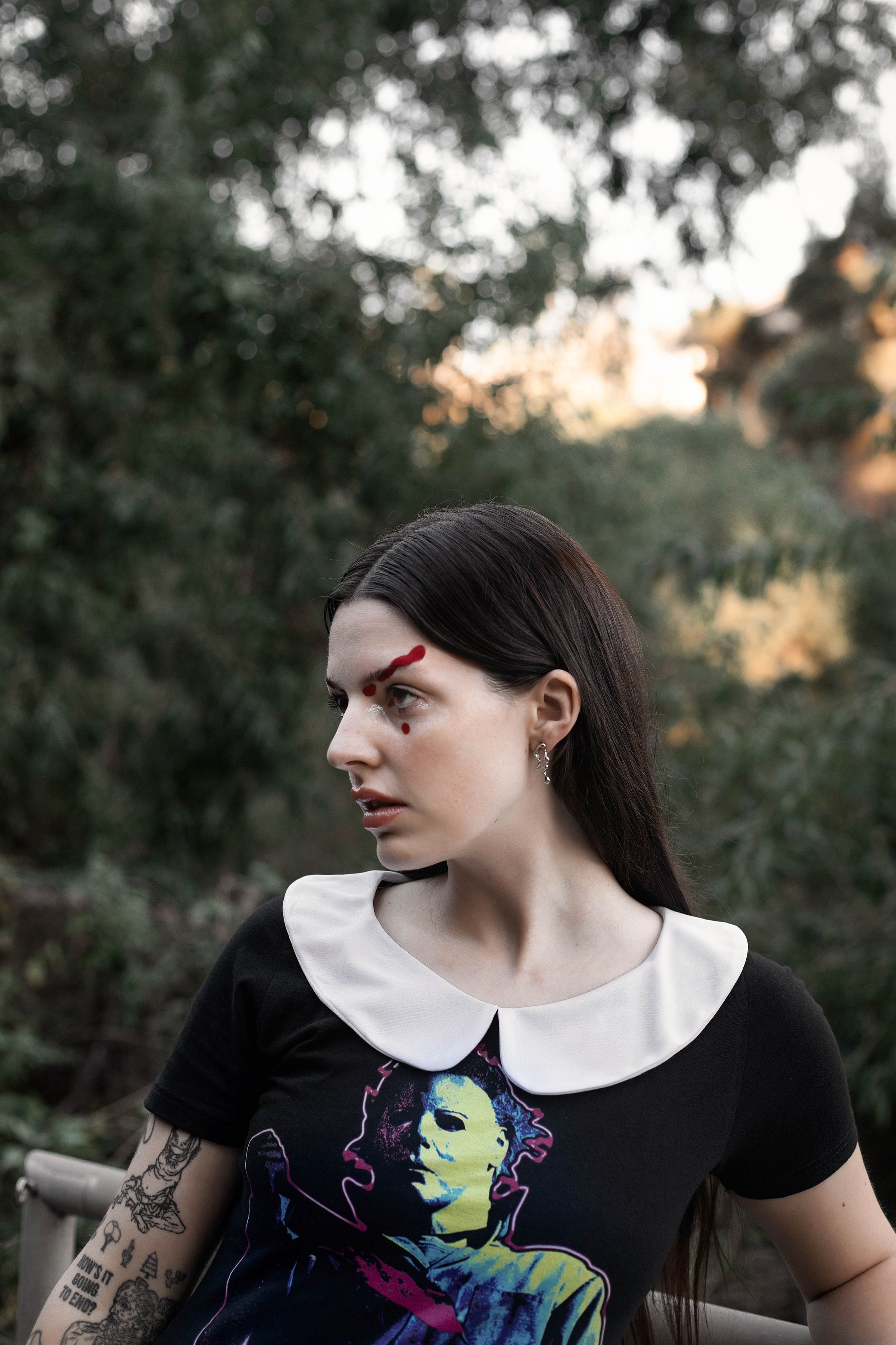 Halloween Peter Pan Collar Dress