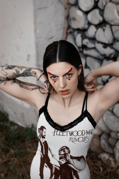 Fleetwood Mac Lace Strap Dress