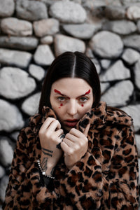 Leopard Faux Fur (Short) Jacket