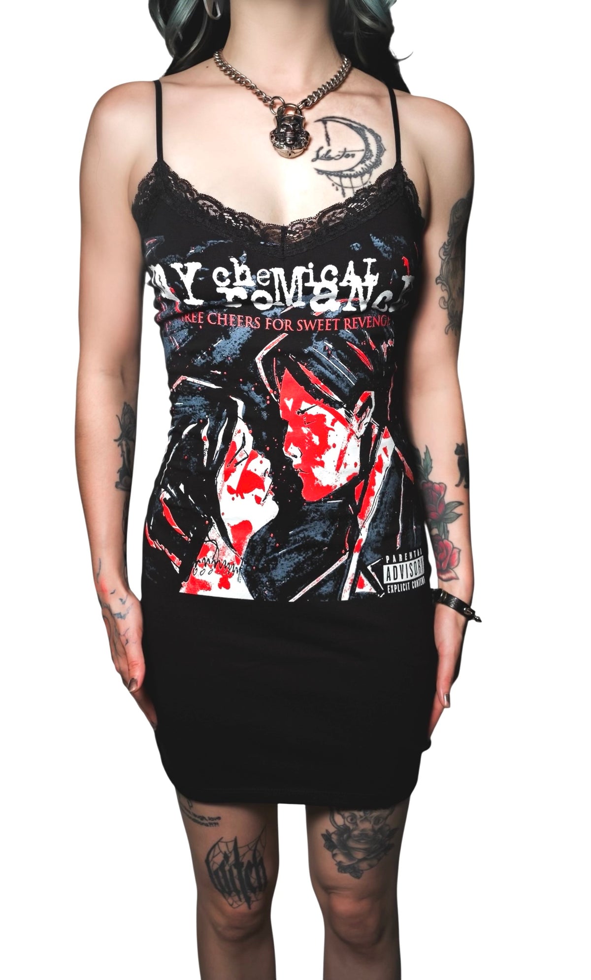 My Chemical Romance Lace Strap Dress
