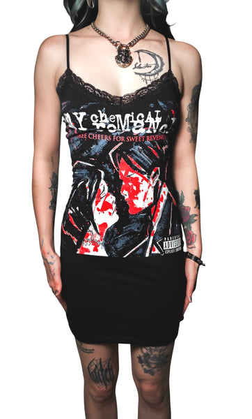 My Chemical Romance Lace Strap Dress