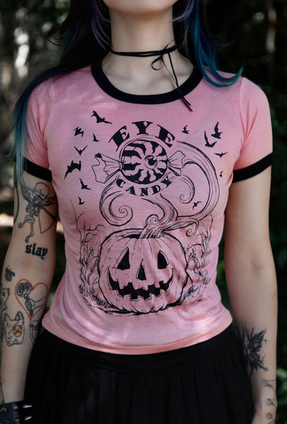 Eyecandy Ringer Tee