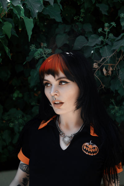 Pumpkin Polo Tee