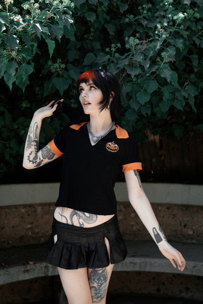 Pumpkin Polo Tee
